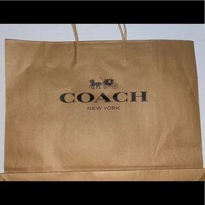 Coach shopping bag